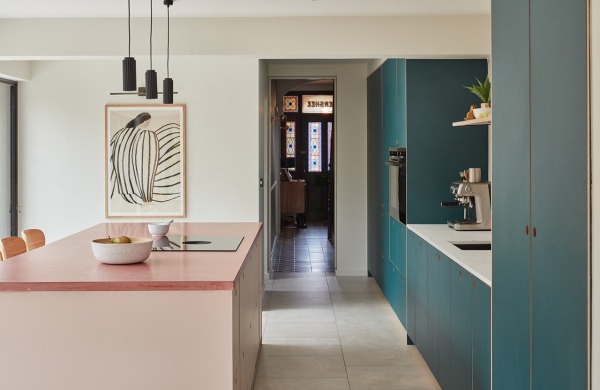 A victorian home kitchen turns into a family haven