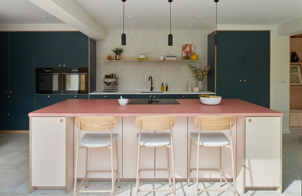 A victorian home kitchen turns into a family haven
